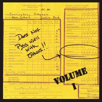 Stephen Carrington - Does Not Play Well With Others, Volume One album cover